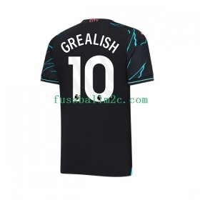 Fußballtrikots Manchester City Jack Grealish 10 Ausweich Trikotsatz 2023-2024